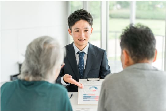 営業職・事務職対象の方