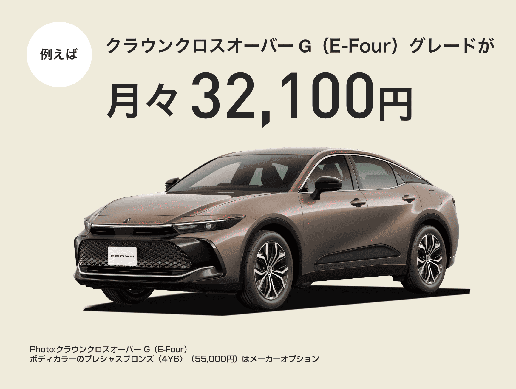 クラウン（クロスオーバー）イメージ